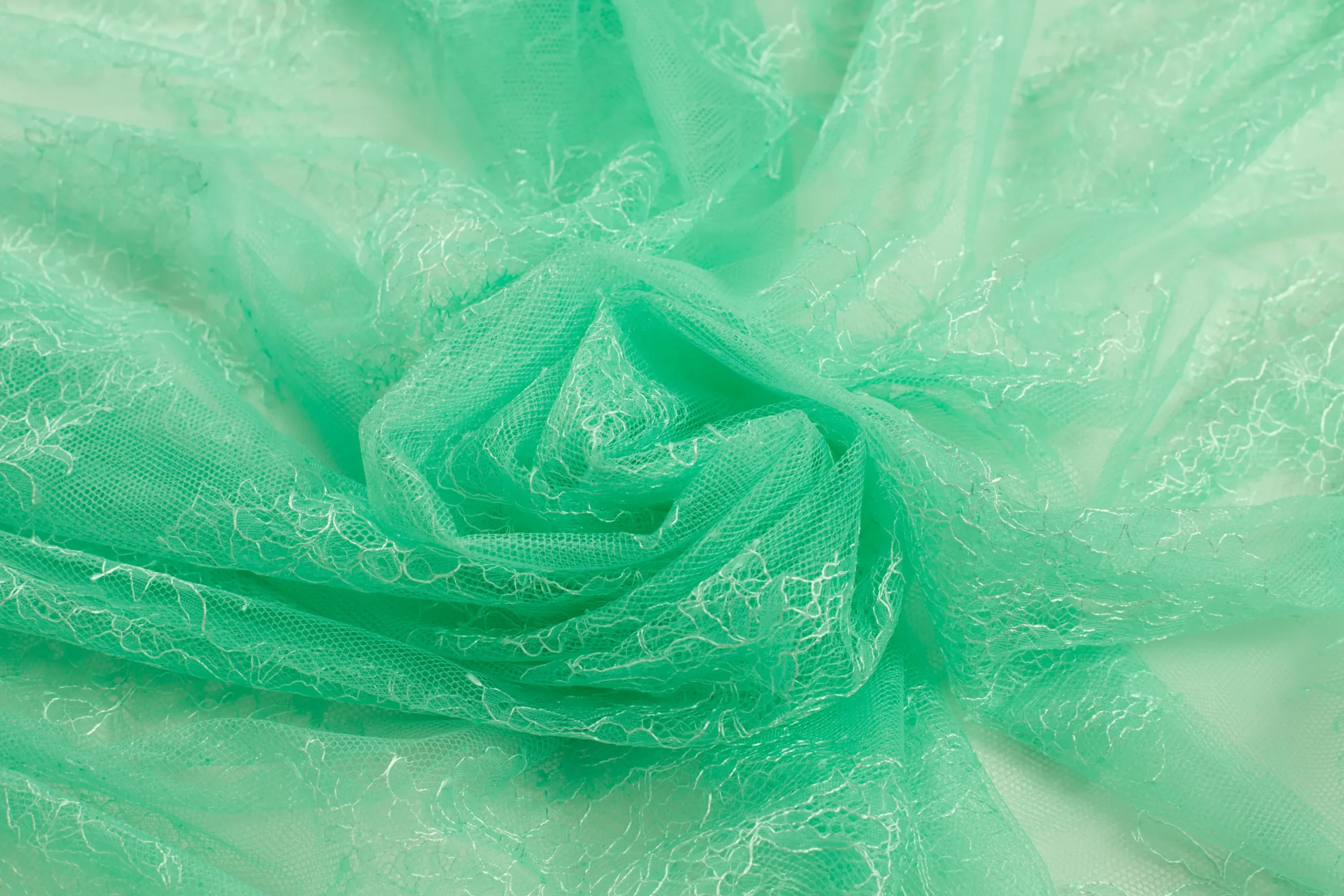 green lace - rochaan fabrics