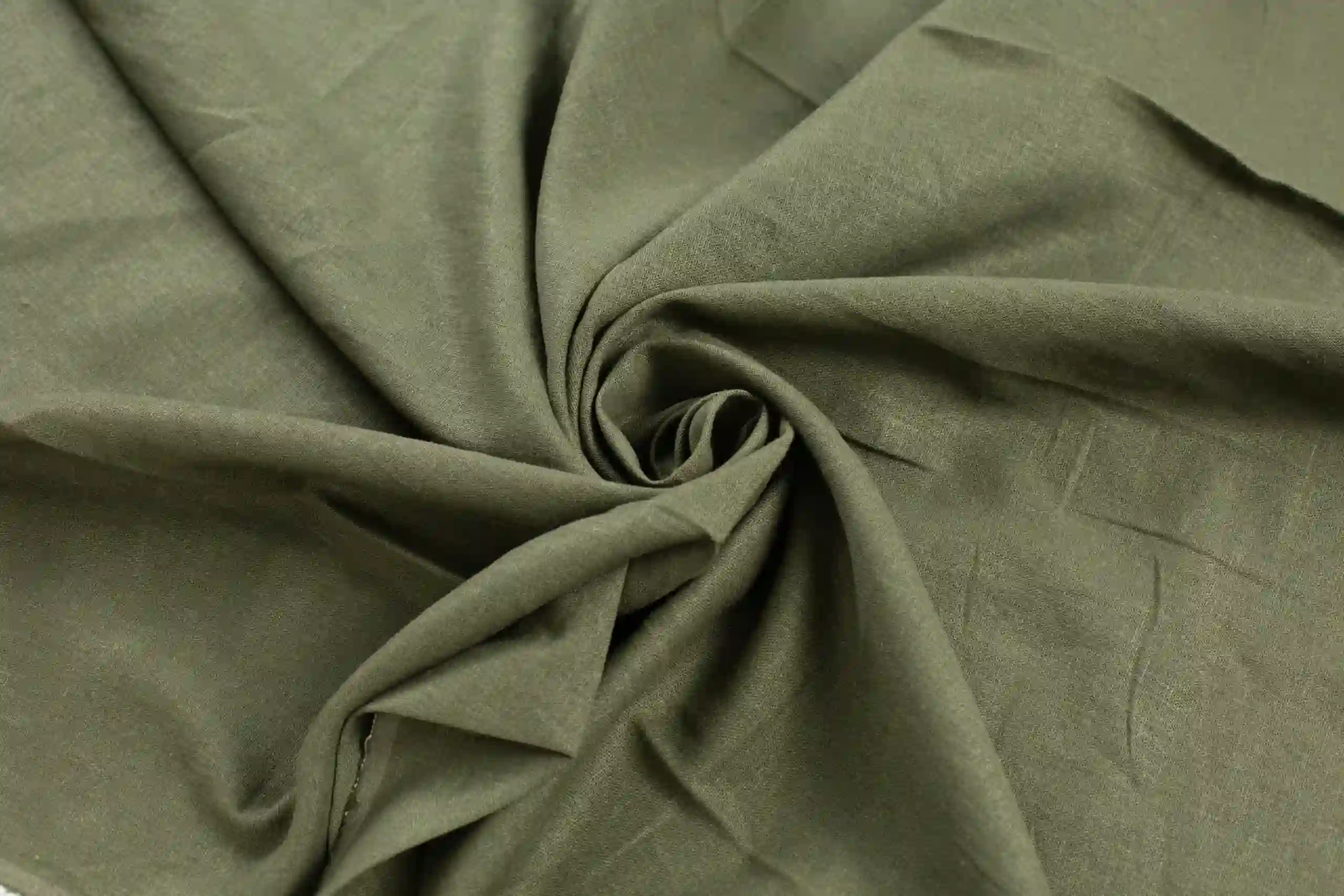 Green Linen - rochaan fabrics