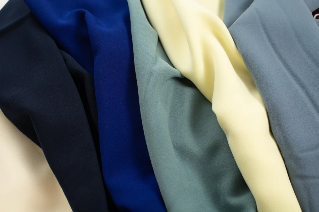 georgette natural colored crepe - rochaan fabrics