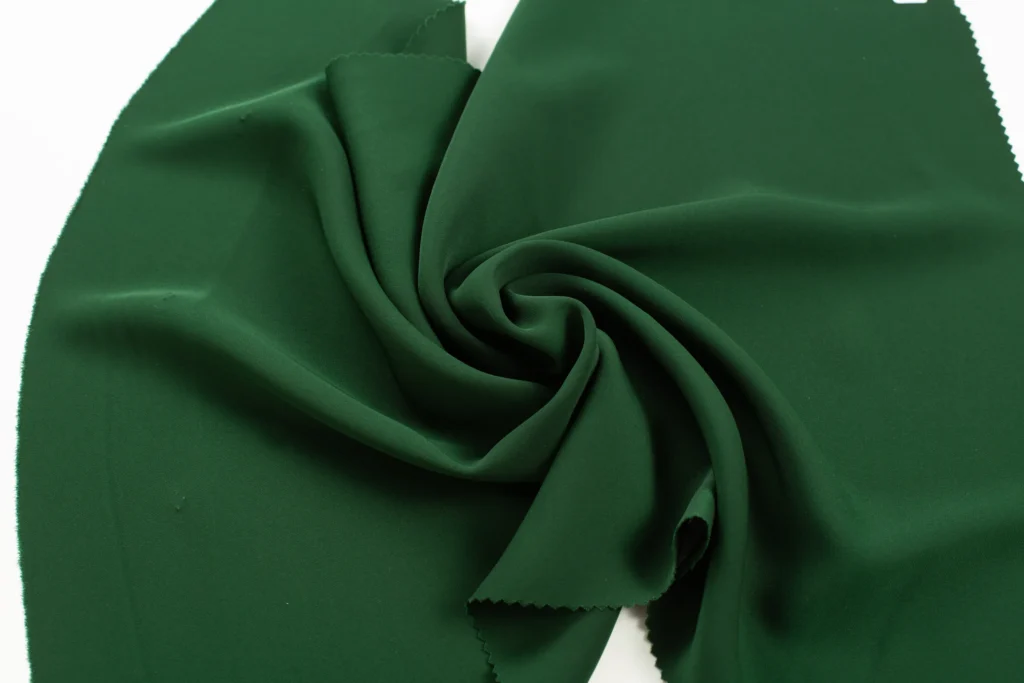 green crepe - rochaan fabrics