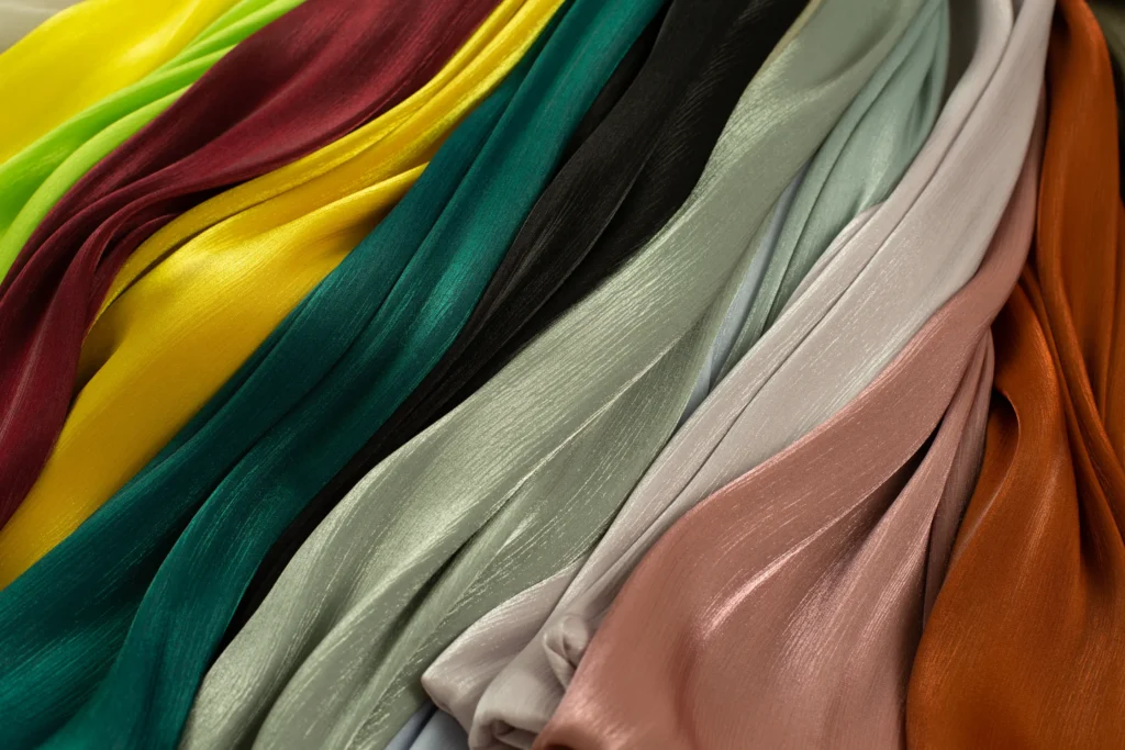 Shiny organza - rochaan fabrics
