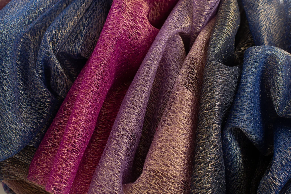 silver lace fabrics - rochaan fabrics