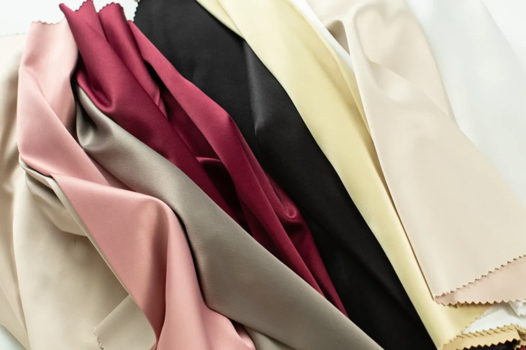 taffeta satin fabrics- rochaan fabrics
