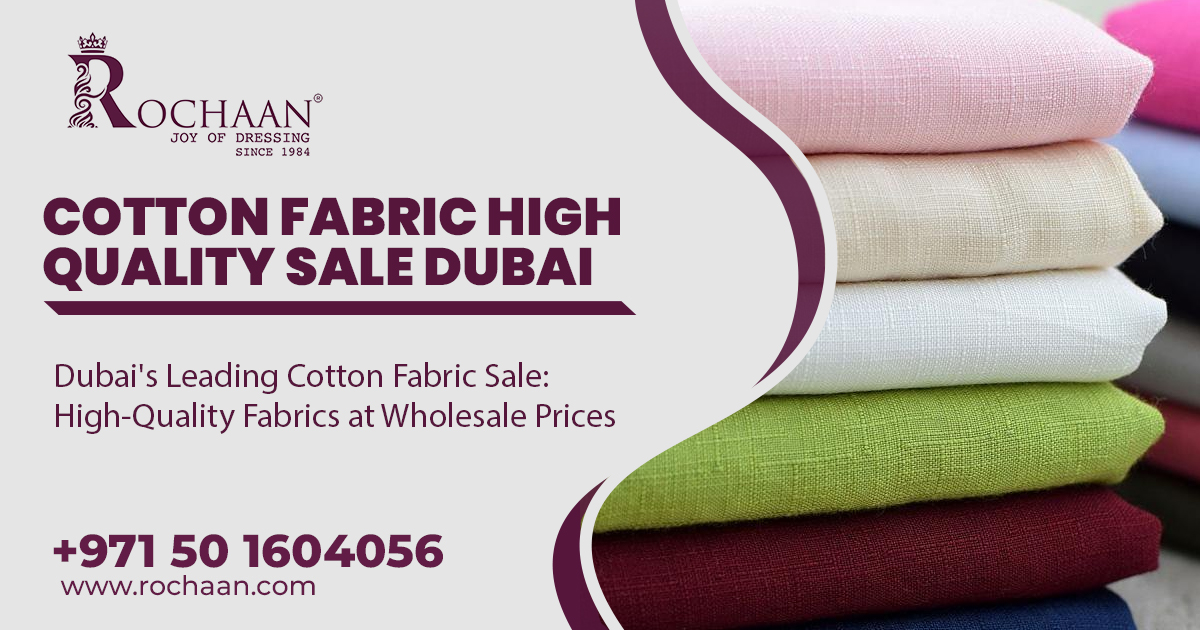 cotton fabric high quality sale dubai